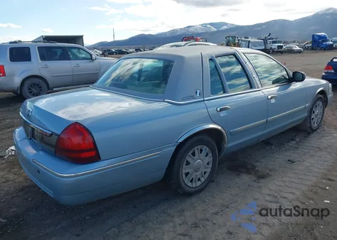 2007 Mercury Grand Marquis Gs z USA, uszkodzony, nr VIN 2MEFM74VX7X619180